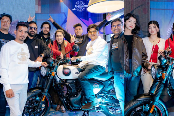 Royal Enfield Hunter 350 पोखरामा लन्च, टेस्ट–राइडर बुकिङ सुरु